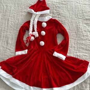 FORUM NOVELTIES Kids Child’s Size Medium Red & White Halloween Christmas…